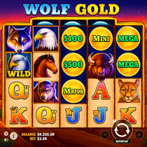 ShinyWilds - Wolf Gold Slot Game