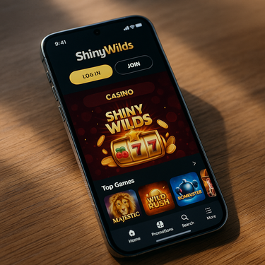 ShinyWilds Casino - Mobiele interface - iOS en Android optimalisatie